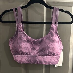 Lavender Swirl Women's Sports Bra